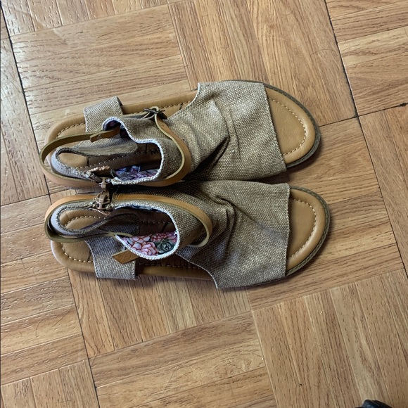 Blowfish Malibu Bella Side Zip Sandals 8 - Picture 1 of 6